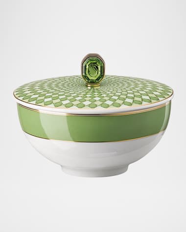 SWAROVSKI Signum Rice Bowl with Lid, 11 oz.
