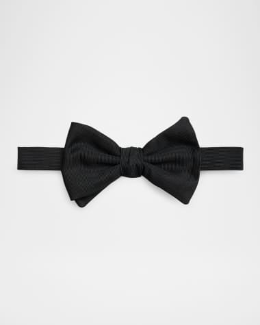Giorgio Armani Men's Woven Silk Bow Tie