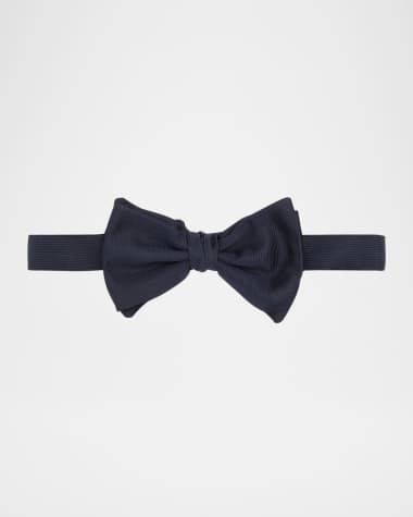 Giorgio Armani Men's Woven Silk Bow Tie
