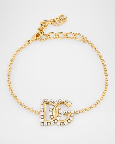 Dolce&Gabbana Crystal DG Bracelet