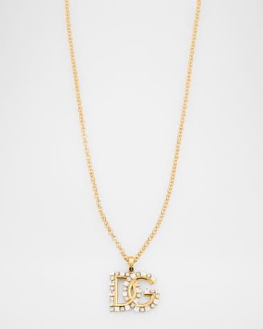 Dolce&Gabbana Crystal DG Necklace