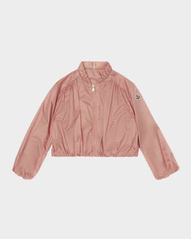 Moncler Girl's Chazeron Shiny Jacket, Size 12-14