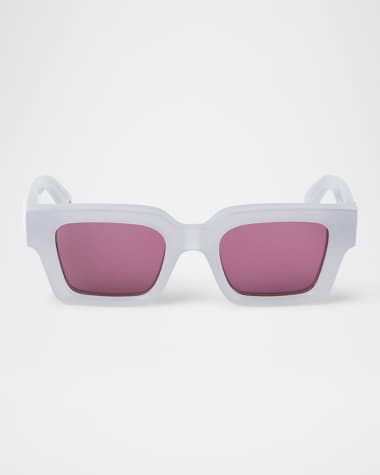 Off-White Men's Virgil Acetate Square Sunglasses