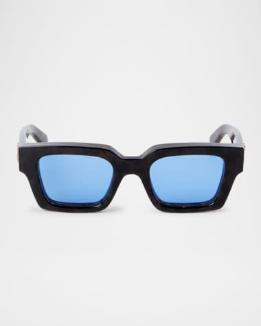 Off-White Men's Virgil Acetate Square Sunglasses