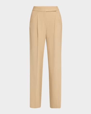 Veronica Beard Marbeau Wide-Leg Pants