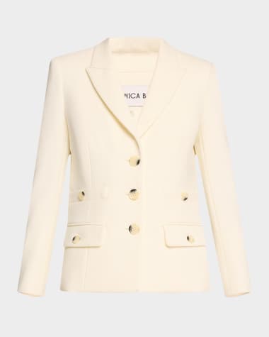 Veronica Beard Terre Cropped Jacket