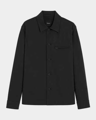 Theory Men's Stretch Nylon Overshirt