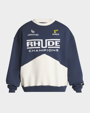 Rhude Men's Champions Colorblock Sweatshirt