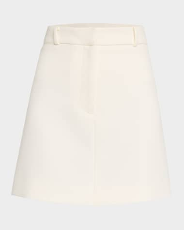 Veronica Beard Sadie A-Line Mini Skirt
