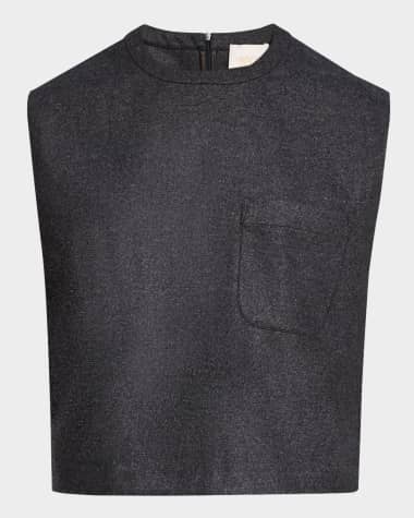 TWP Wool Flannel Muscle Tee