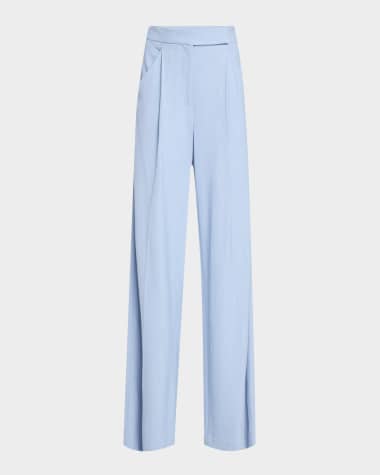 Veronica Beard Marbeau Wide-Leg Pants