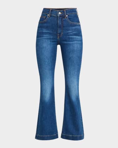 Veronica Beard Carson Off-Duty Kick-Flare Jeans