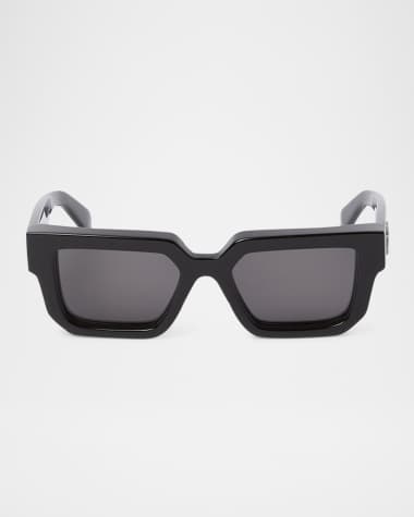 Off-White Silverstone Arrow Square Sunglasses