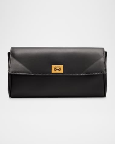 Balenciaga Rodeo Folded Leather Continental Wallet
