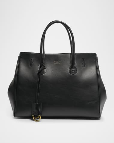 Balenciaga Hampton Small Smooth Leather Tote Bag