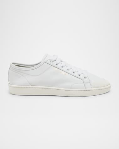 Saint Laurent Gym Leather Low-Top Sneakers