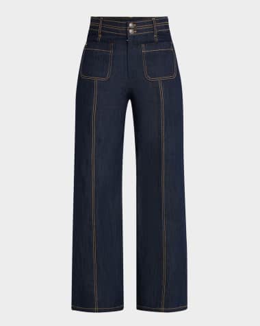 Cinq a Sept Dorothea Wide-Leg Jeans