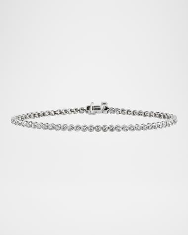 Cassidy Diamonds 18K White Gold Traditional Diamond Tennis Bracelet, 3.00tcw