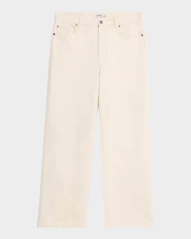 SIMKHAI Men's Ardie Wide-Leg Jeans