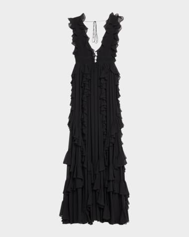 Ulla Johnson Florella Ruffled Silk Gown