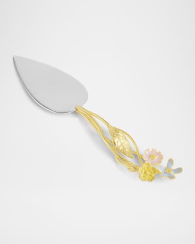 Michael Aram Wildflowers Cake Server