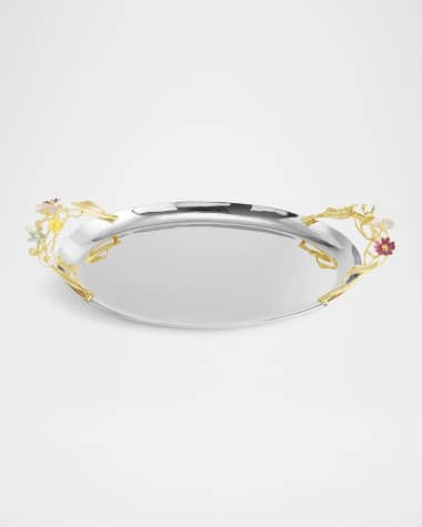 Michael Aram Wildflowers Oval Tray
