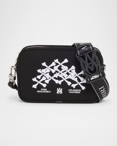 Amiri Men's Bones Stacked Crossbody Bag
