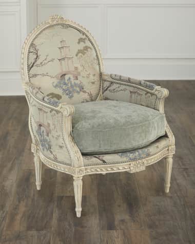 Massoud Adeleine Bergere Chair