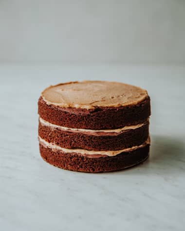 Sweet Laurel Chocolate Caramel Layer Cake, Serves 8