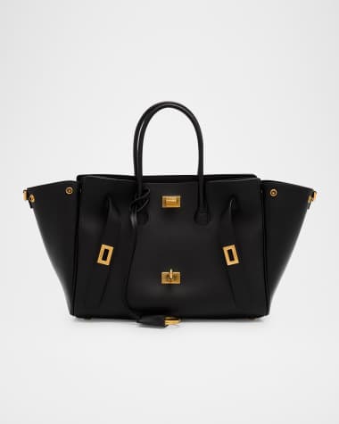 Balenciaga Bel Air Small Leather Top-Handle Bag
