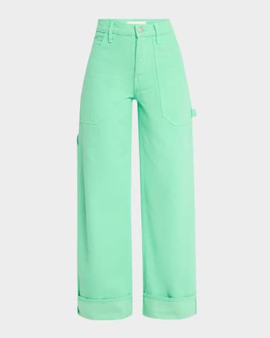 MOTHER SNACKS! The Smoothie Carpenter Sneak Jeans