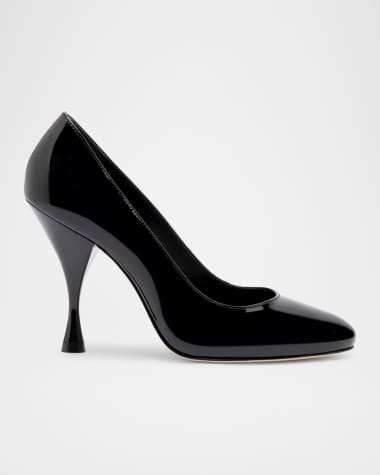 Larroude Michelle Patent Leather Stiletto Pumps