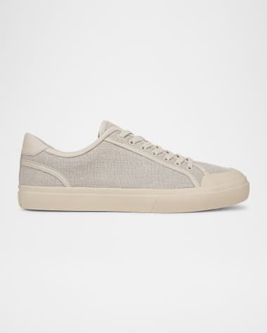 Vince Men's Fulton Low-Top Recycled Linen Sneakers