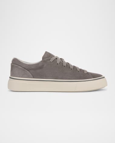Vince Men's Vallejo Low-Top Suede Sneakers