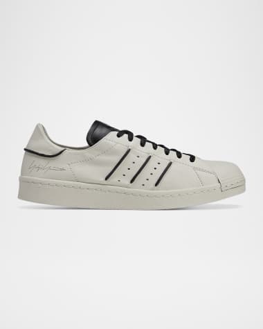 Y-3 Men's Superstar Leather Low-Top Sneakers