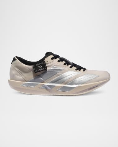 Y-3 Men's Y-3 Adios 9 Textile Runner Sneakers