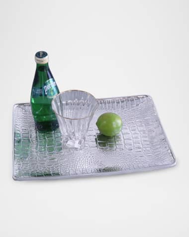 Beatriz Ball Pieles Croc Medium Tray