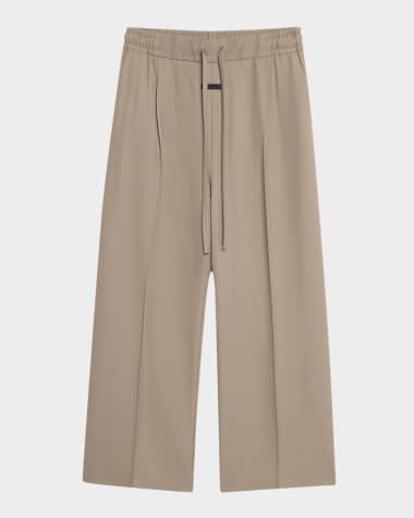 Fear of God Men's Drawstring Wide-Leg Pants