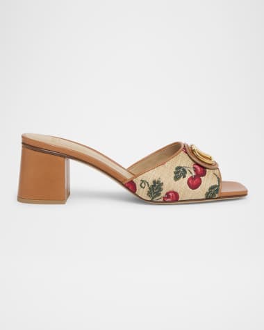 サンダル・ミュール VALENTINO SANDAL (7W2S0C47VOD 0NO) VALENTINO】 ロックスタッズ カーフスキン スライドサンダル