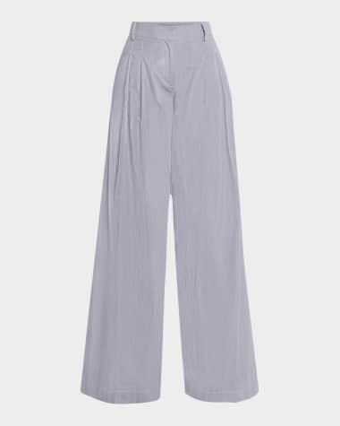 TWP New Didi Striped Wide-Leg Pants