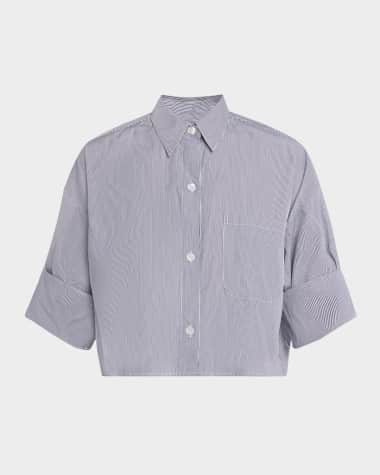 TWP Next Ex Striped Button-Front Shirt