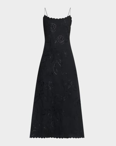 BERNADETTE Scallop Broderie Anglaise Dress