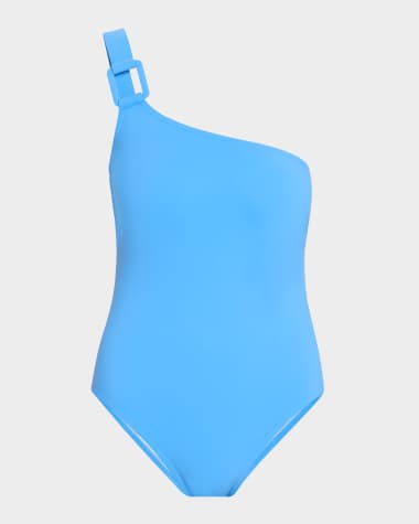 Karla Colletto Juni Asymmetric One-Piece Swimsuit