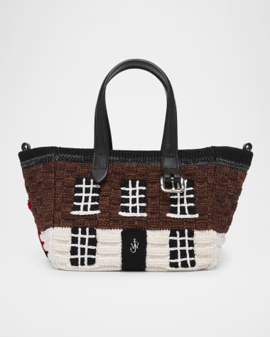 JW Anderson Mini House Knit Tote Bag