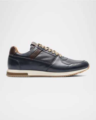 Rodd & Gunn Men's Plimmerton Low-Top Leather Sneakers