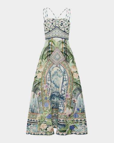 Camilla Jardim Party Strap Detail Dress