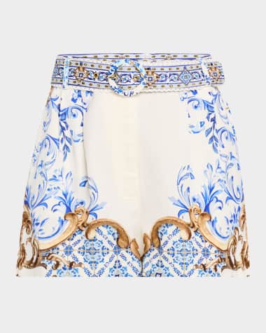 Camilla Azul Adventures Tuck Front Shorts