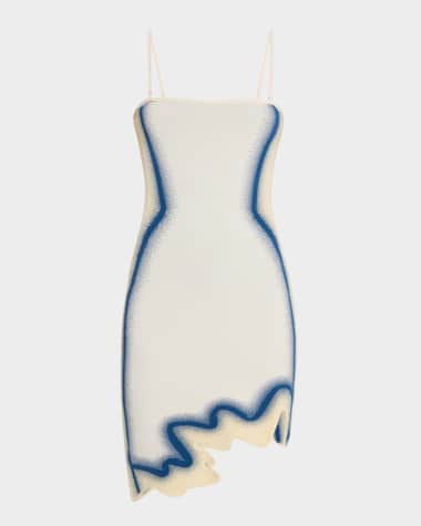 PH5 Camassia UV Reactive Wavy Asymmetric Dress