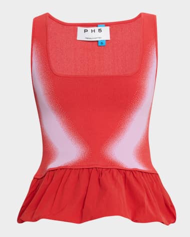 PH5 Lily Mixed-Media Tank Top