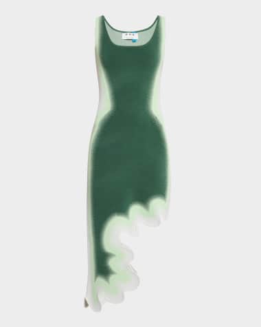 PH5 Aster Reversible Asymmetric Wavy Dress